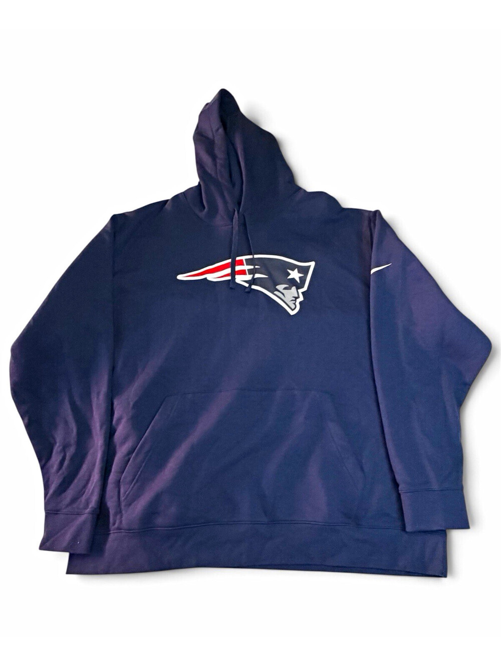 Nike NFL New England Patriots Pullover Hoodie Sweatshirt Blue Men’s 3XL